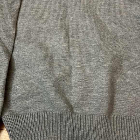Mardi Mercredi Wool Cashmere Blend Crewneck Knit Sweatshirt in Gray - Picture 8 of 10